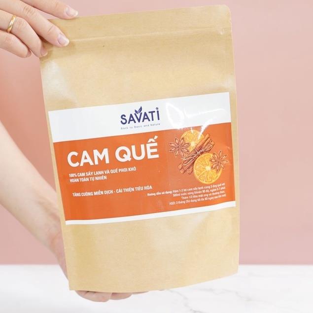 Trà DETOX CAM QUẾ SAVATI