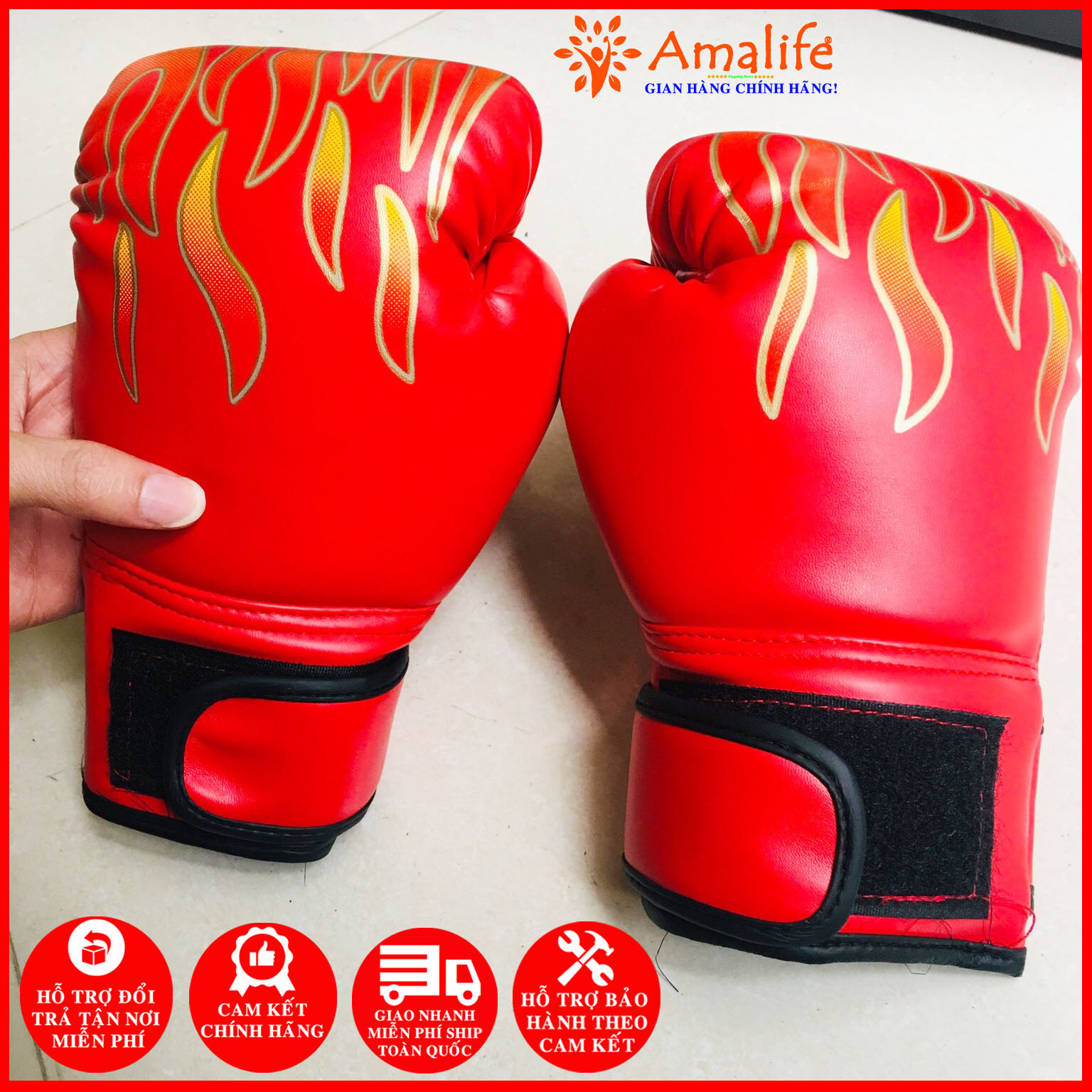 Găng Tay Đấm Bốc Trẻ Em Freesize Cho Trẻ Từ 6 - 13 tuổi – Găng Tập Boxing Cho Trẻ Em - Găng Tay Tập MMA Cho Bé