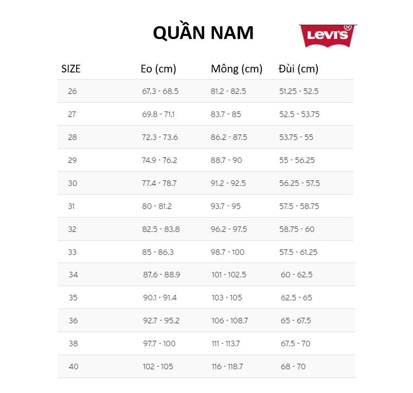 LEVI'S - QUAN JEANS NAM DAI 05510-0862