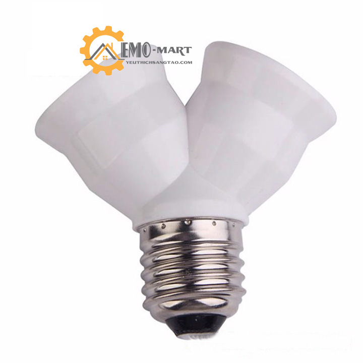 [FreeshipMAX] Đầu chia đui xoáy E27
