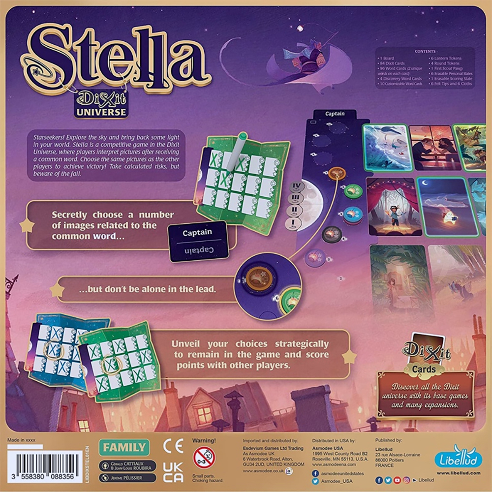 Asmodee Dixit Board Game Trò Chơi Thẻ Bài Asmodee Dixit Thú Vị