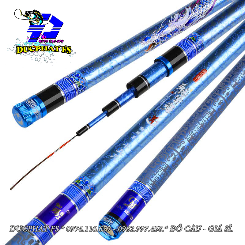 Cần câu đài chính hãng gama 6h cần câu cao cấp