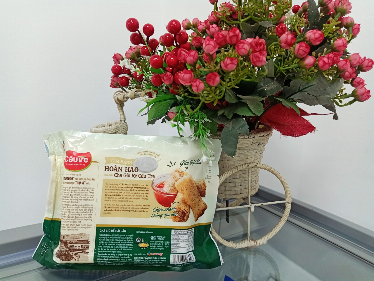 Há cảo Chay Cầu Tre gói 500g