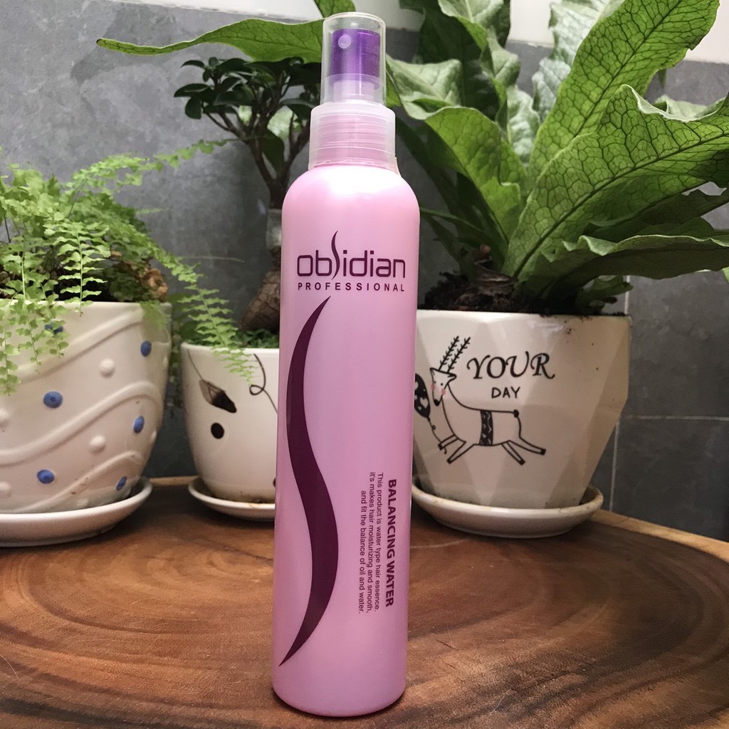 Combo dầu gội xả và xịt tái tạo phục hồi tóc obsidian damage care