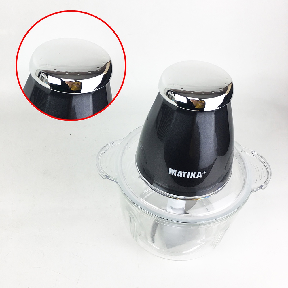 Máy Xay Thịt MATIKA 2L Cối Thủy Tinh MTK-3220