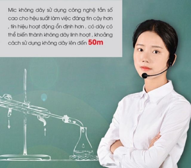 [HCM]Micro Không Dây Deo Tai Takstar HM-200W {100% Chinh Hang}