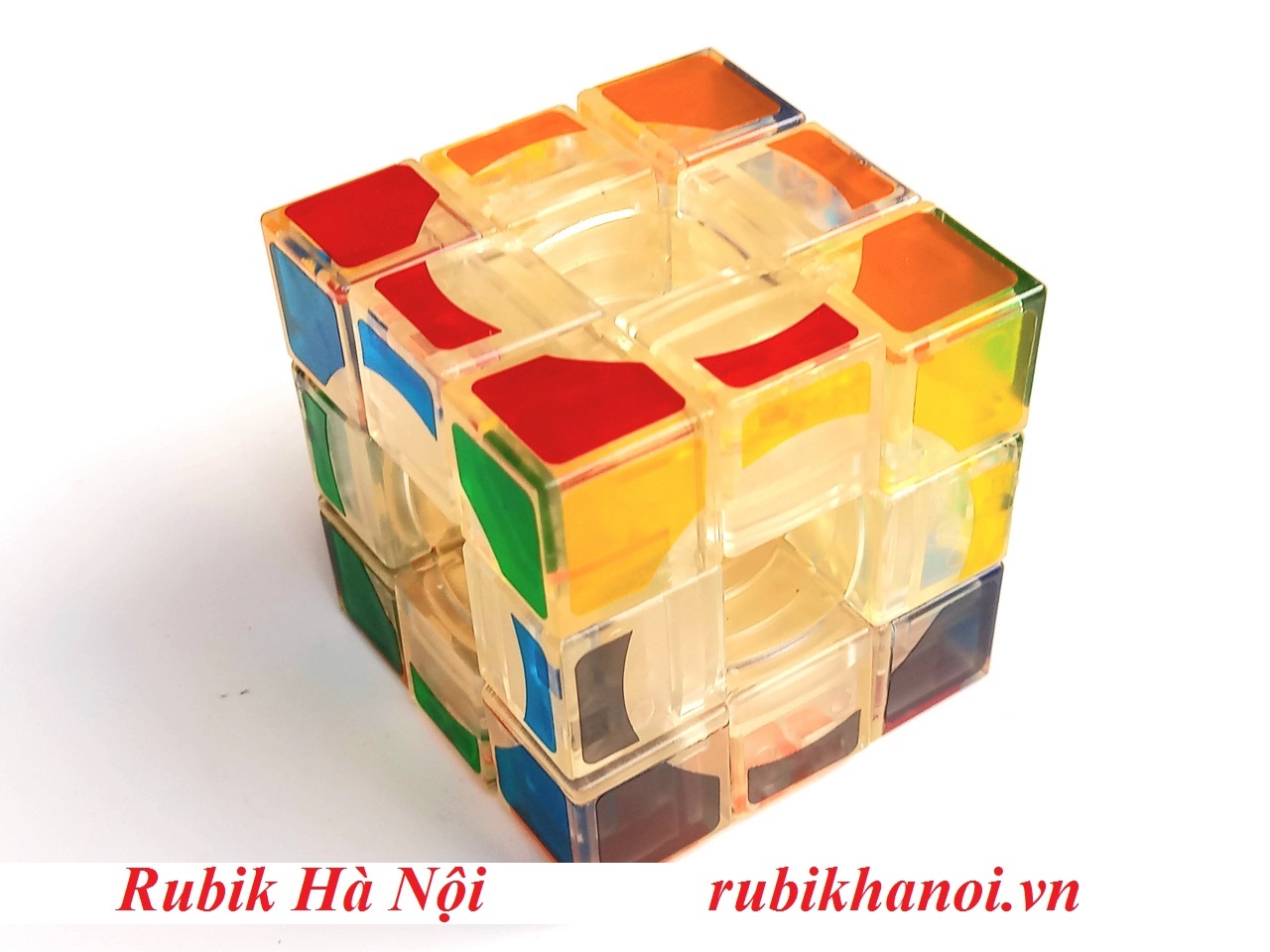 Rubik 3x3. LanLan Void Hole Transparent Phiên Bản Giới Hạn