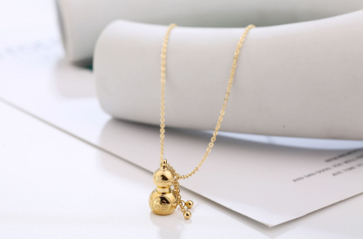 DÂY CHUYỀN TITAN HỒ LÔ TRẮNG & VÀNG