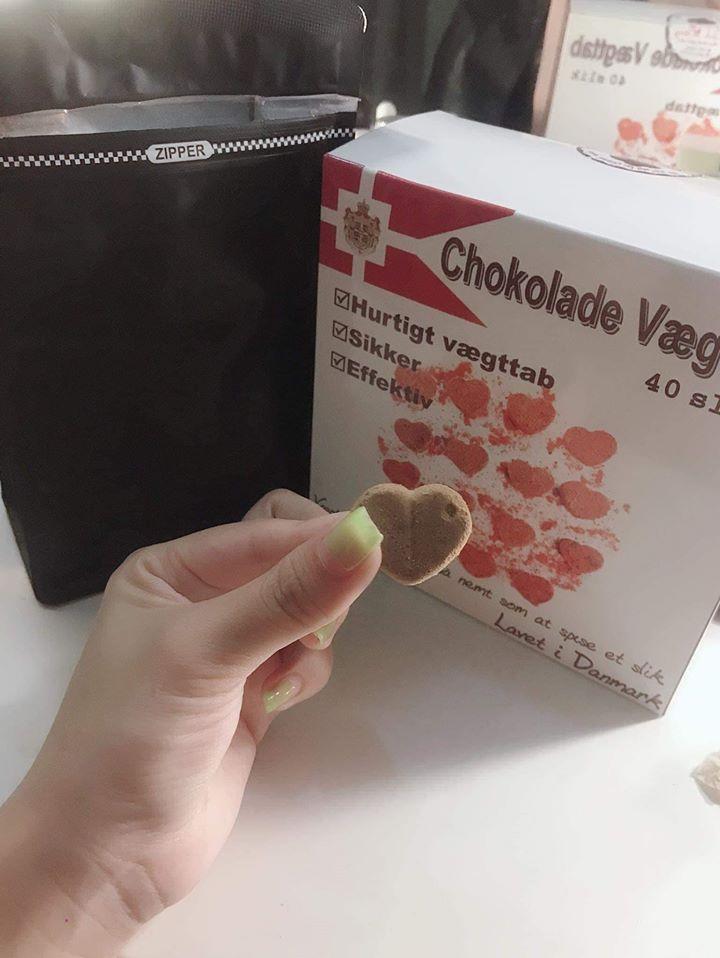 [HCM]Chocolate giảm cân Đan Mạch - Hộp 40v