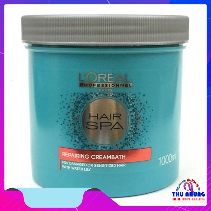 [HCM][LOREAL CHÍNH HÃNG] Hấp dầu Loreal Hair Spa Deep Nourishing Creambath nuôi dưỡng suôn mượt tóc chính hãng 1000ml
