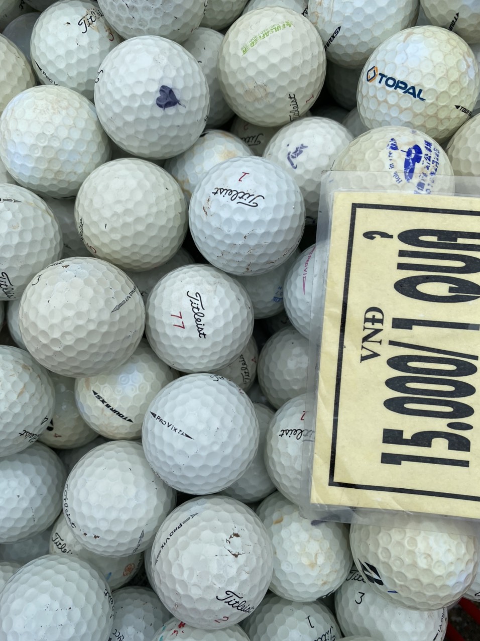 Bóng Golf Titleist PROV1 - Gía Tốt Combo10 bong