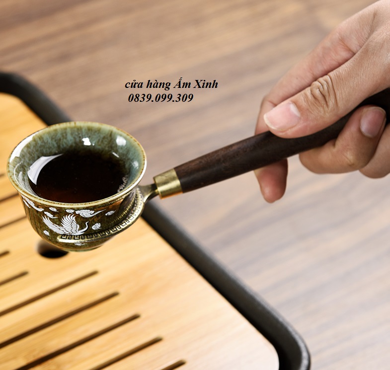 Bộ dụng cụ pha trà đạo / Bộ cung nhãn