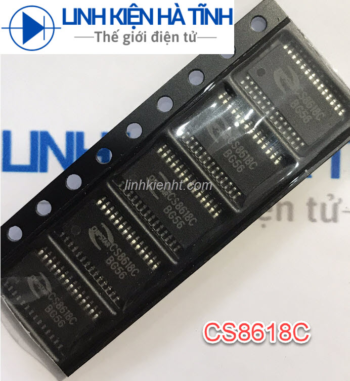 Ic công suất class d cs8618c cs8618 8618 2x15w tssop-28 mới chính hãng