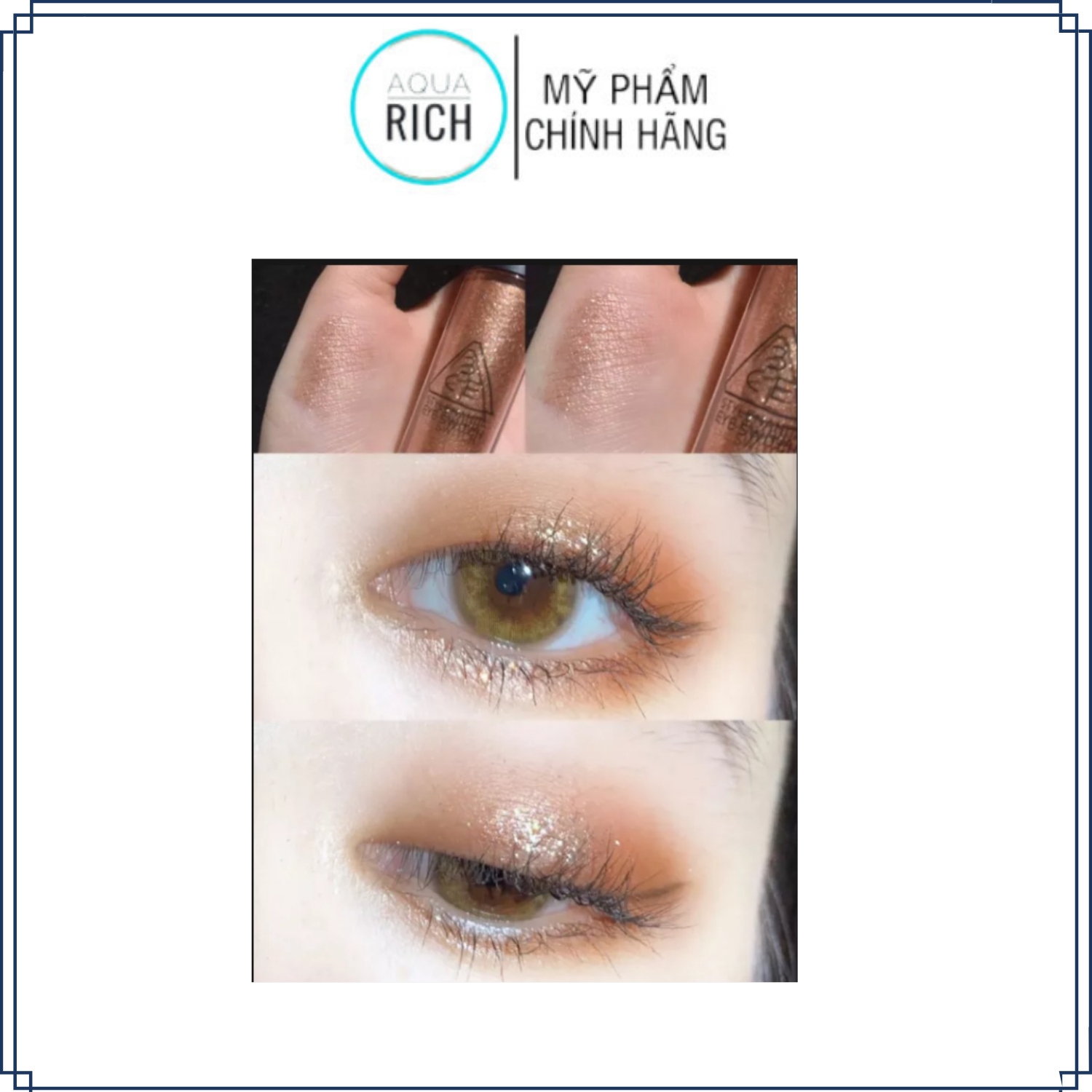 Nhũ Mắt 3CE Gel Eye Switch Pental/Dalsegno/Stuck/Hidden Angel/Double Note/Throbbing