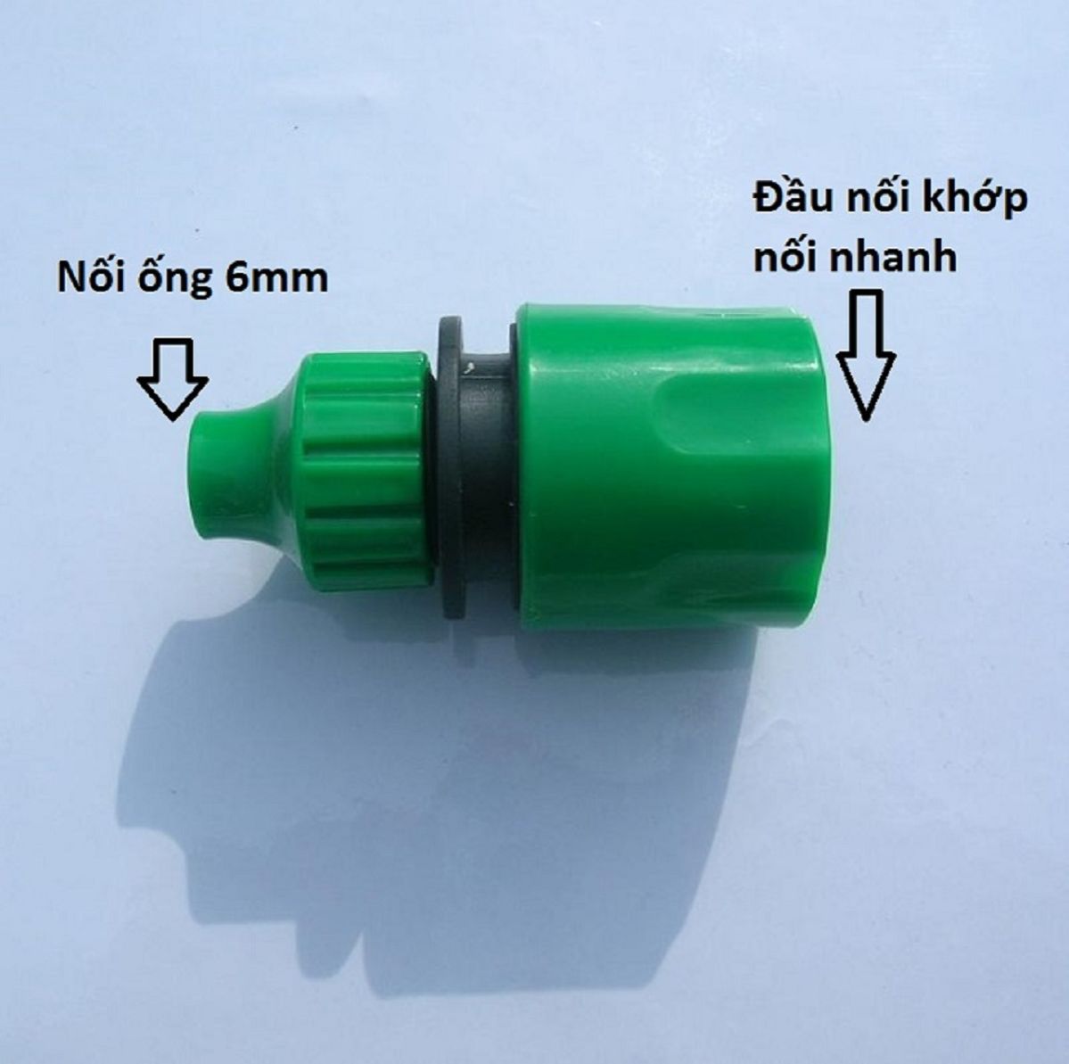 NỐI ỐNG nước. Dùng cho ống có phi từ 4mm ĐẾN 7mm, RA KHỚP GÀI NHANH. TH 659