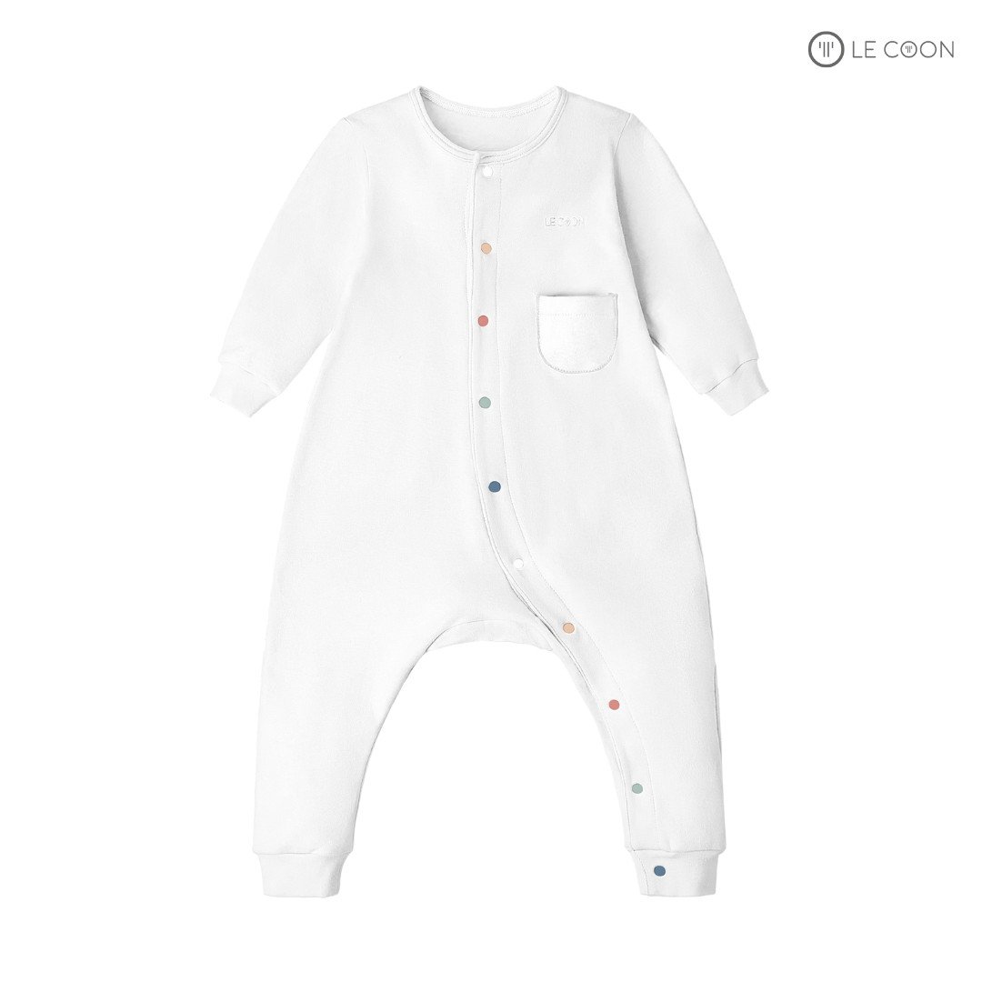 LE COON | Bodysuit Cúc Bấm Bên| COMFY | 0-3 tuổi