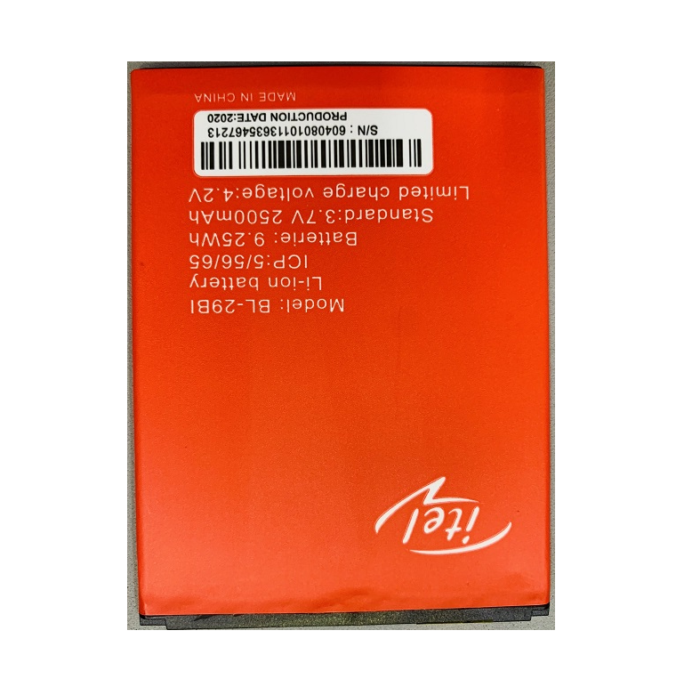 Pin ITEL S33 BL-29BI BL-29AI