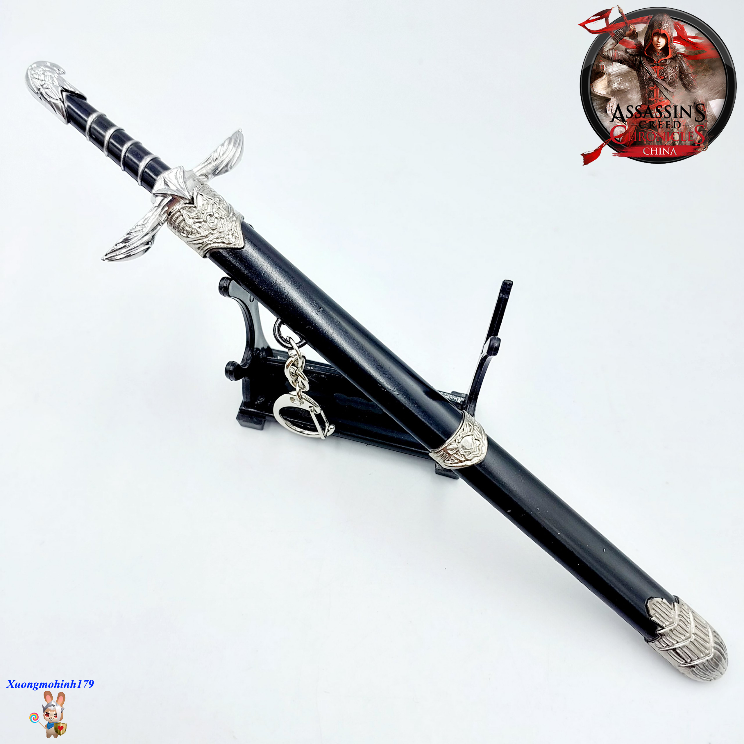 Mô hình Assassin Creed Chronicles China Altair sword KB 12