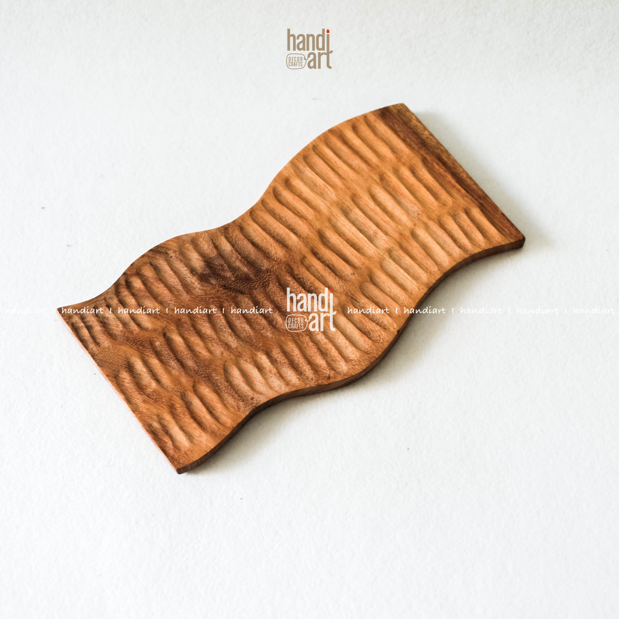 Khay thớt gỗ đỏ trang trí, decor food