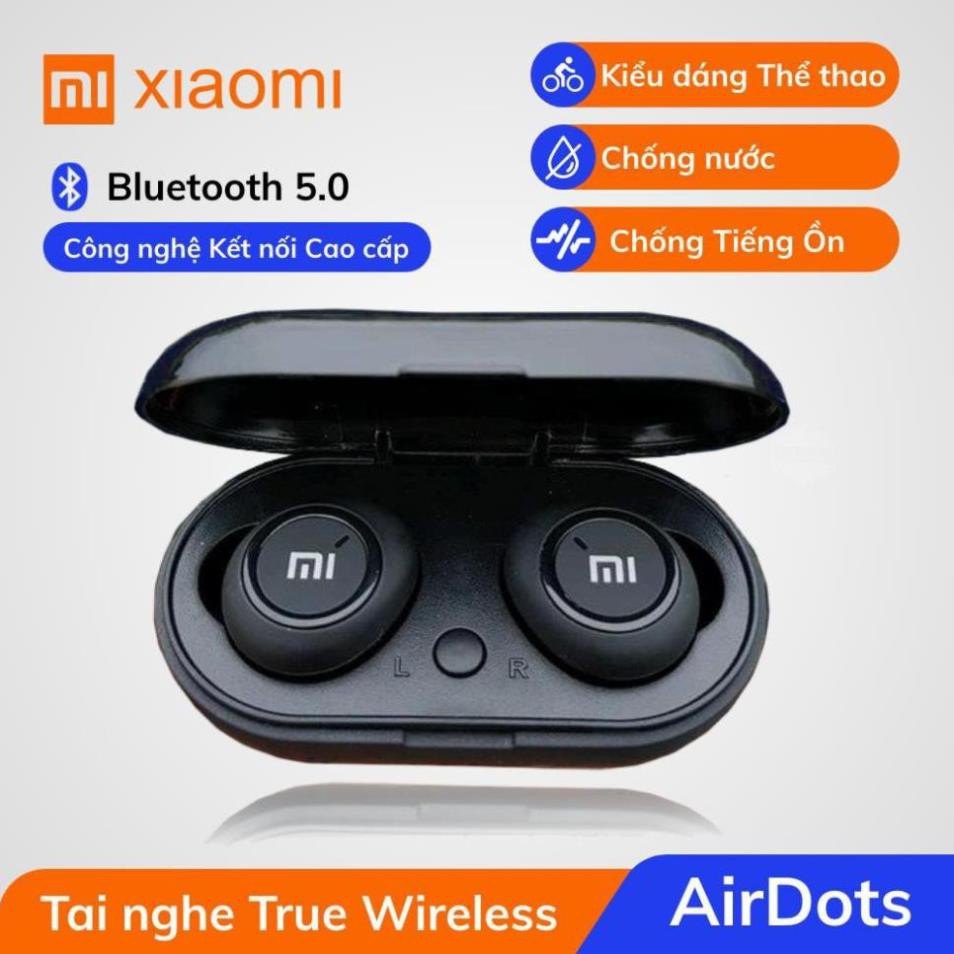[HCM]Tai nghe Bluetooth Redmi AirDots True Wireless/ Bluetooth 5.0 - BẢO HÀNH 1 ĐỔI 1