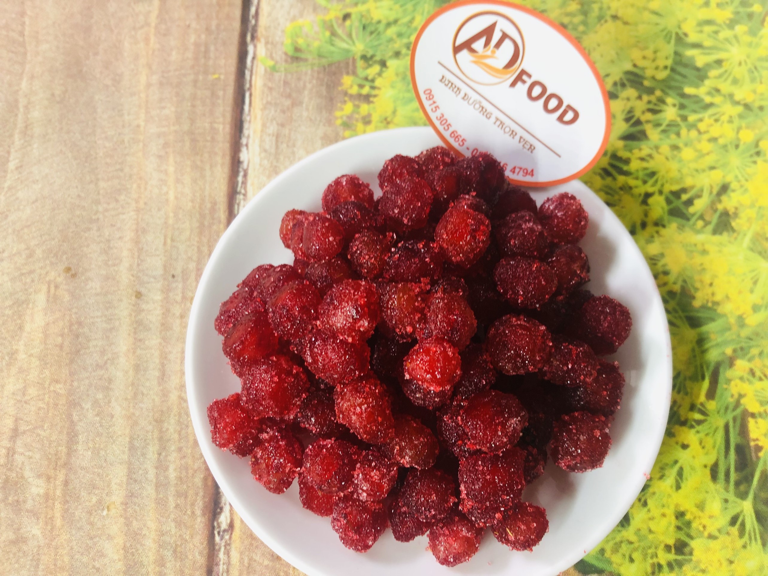 100g mứt chùm ruột chanh muối ngon