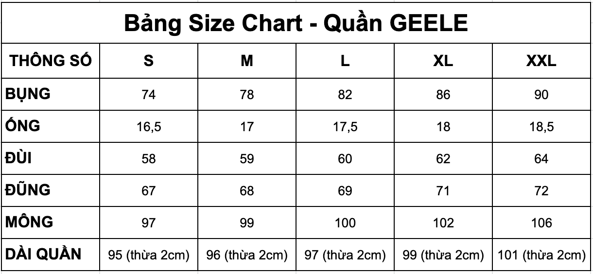 Quần Âu Cạp Cao Sidetab ống Lơ Vê - GEELE