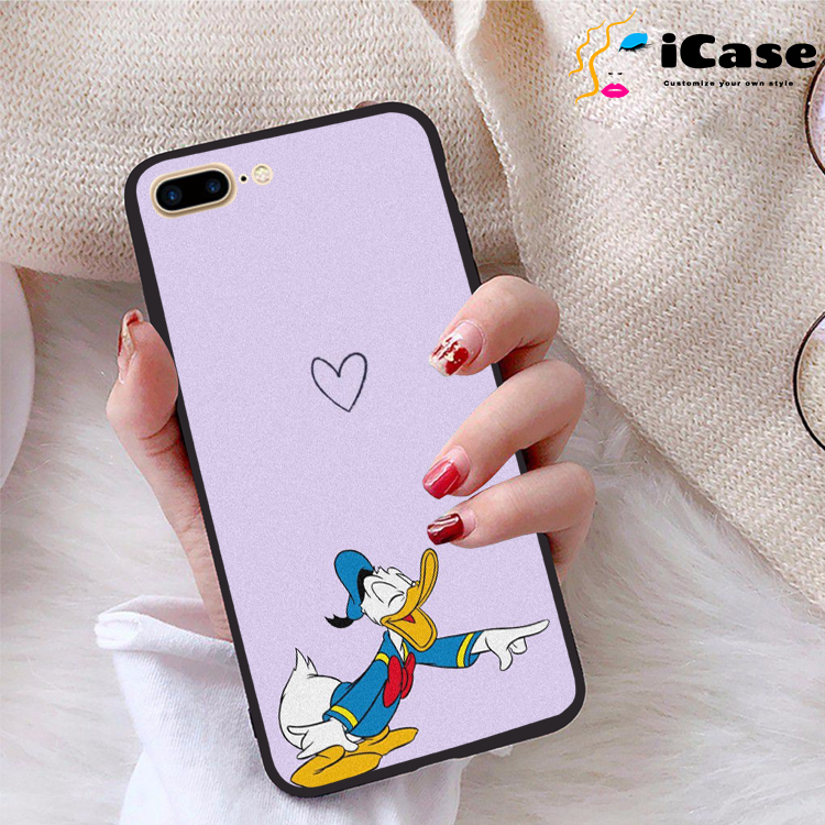 Ốp lưng iPhone 7 Plus viền dẻo TPU BST Hoạt Hình