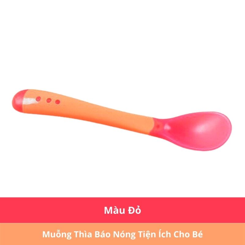 Thìa Báo Nóng Cảm Ứng Nhiệt Cho Bé