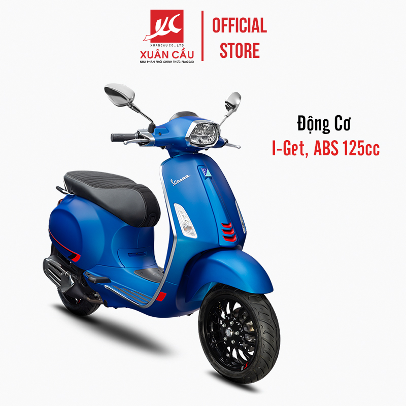 [Trả góp 0%] [Xe máy trả góp 0%]Xe máy Vespa Sprint ABS S 125cc iGet - Mới 100%