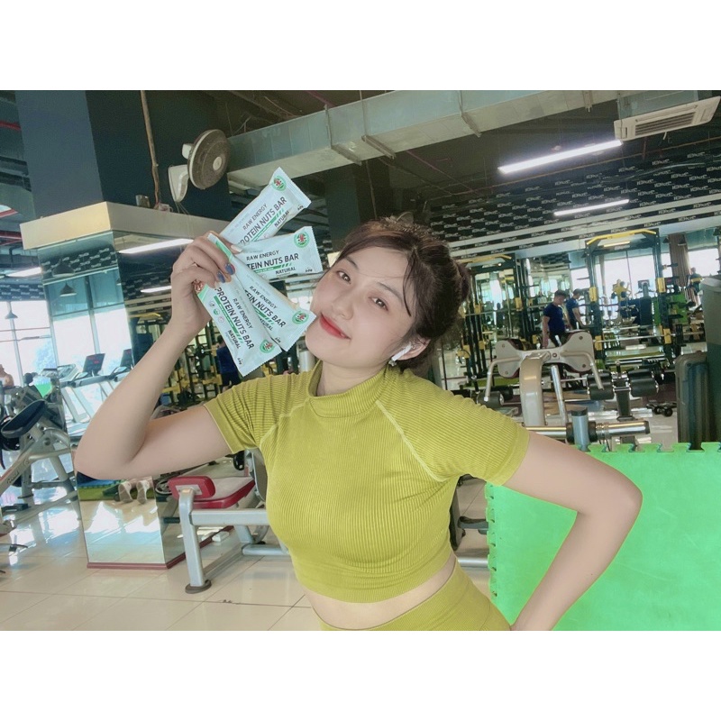 Protein Nuts Bar 50g(Thanh dinh dưỡng siêu hạt phủ sô cô la)