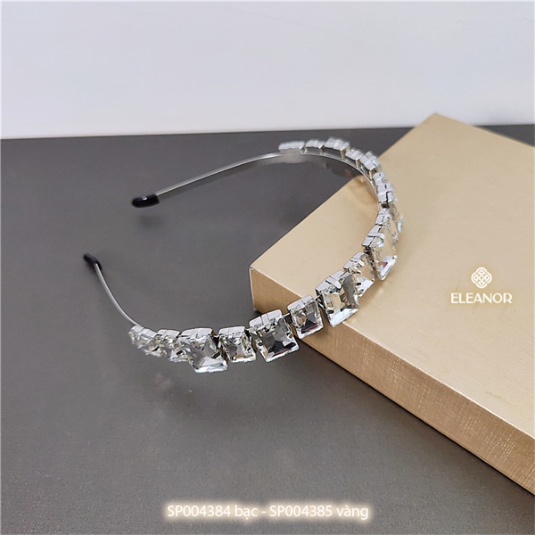 Băng đô cài tóc Eleanor Accessories cài tóc đính đá lấp lánh phụ kiện tóc 4384
