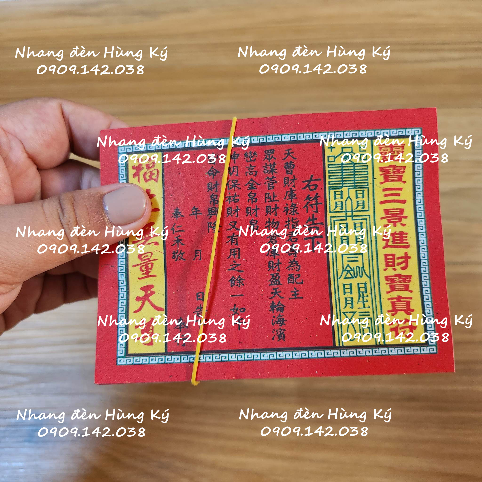 Giấy cúng làm ăn (lục mạ) giúp buôn may bán đắt gồm 3 loại giấy
