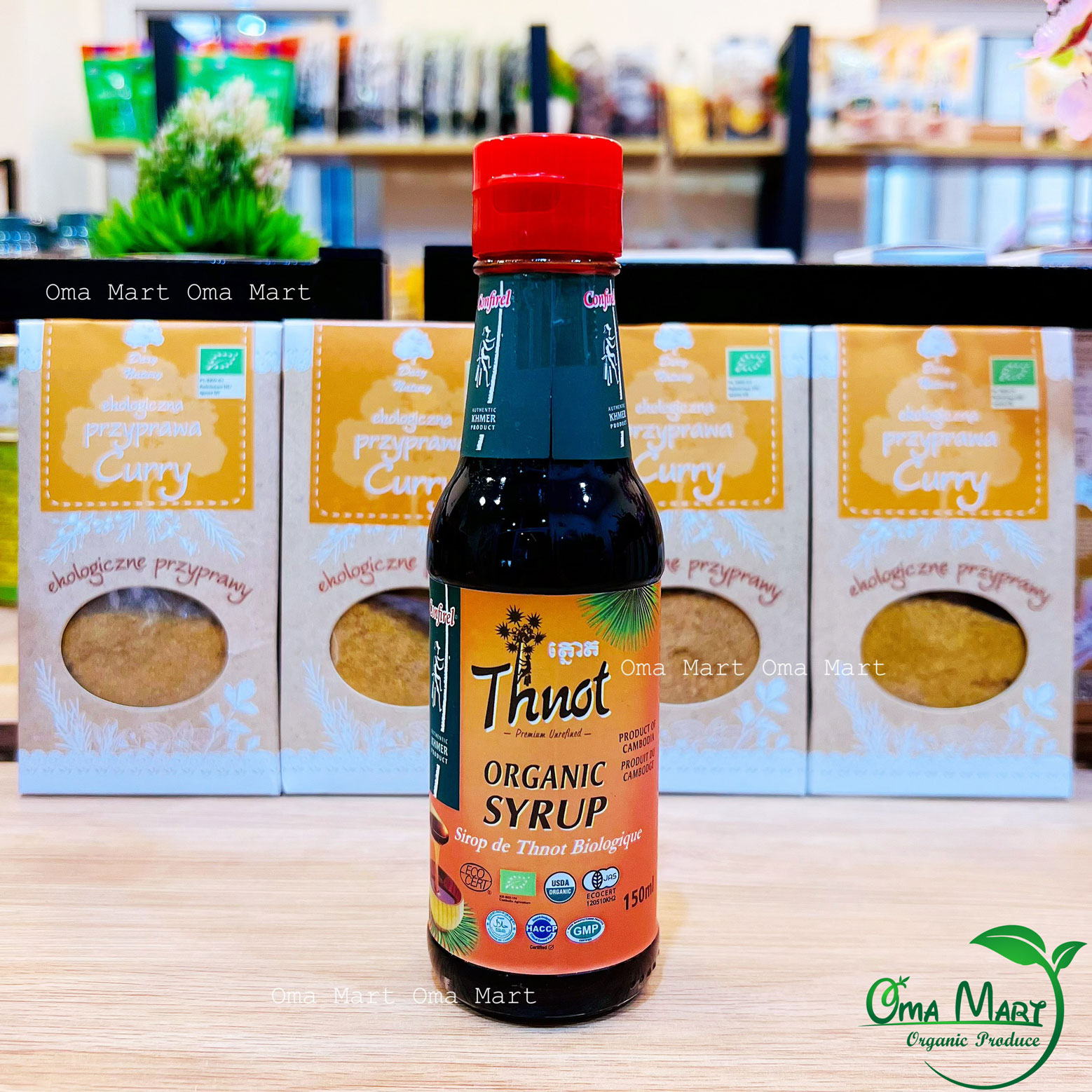 Syrup Thốt Nốt Hữu Cơ Confirel 150ml