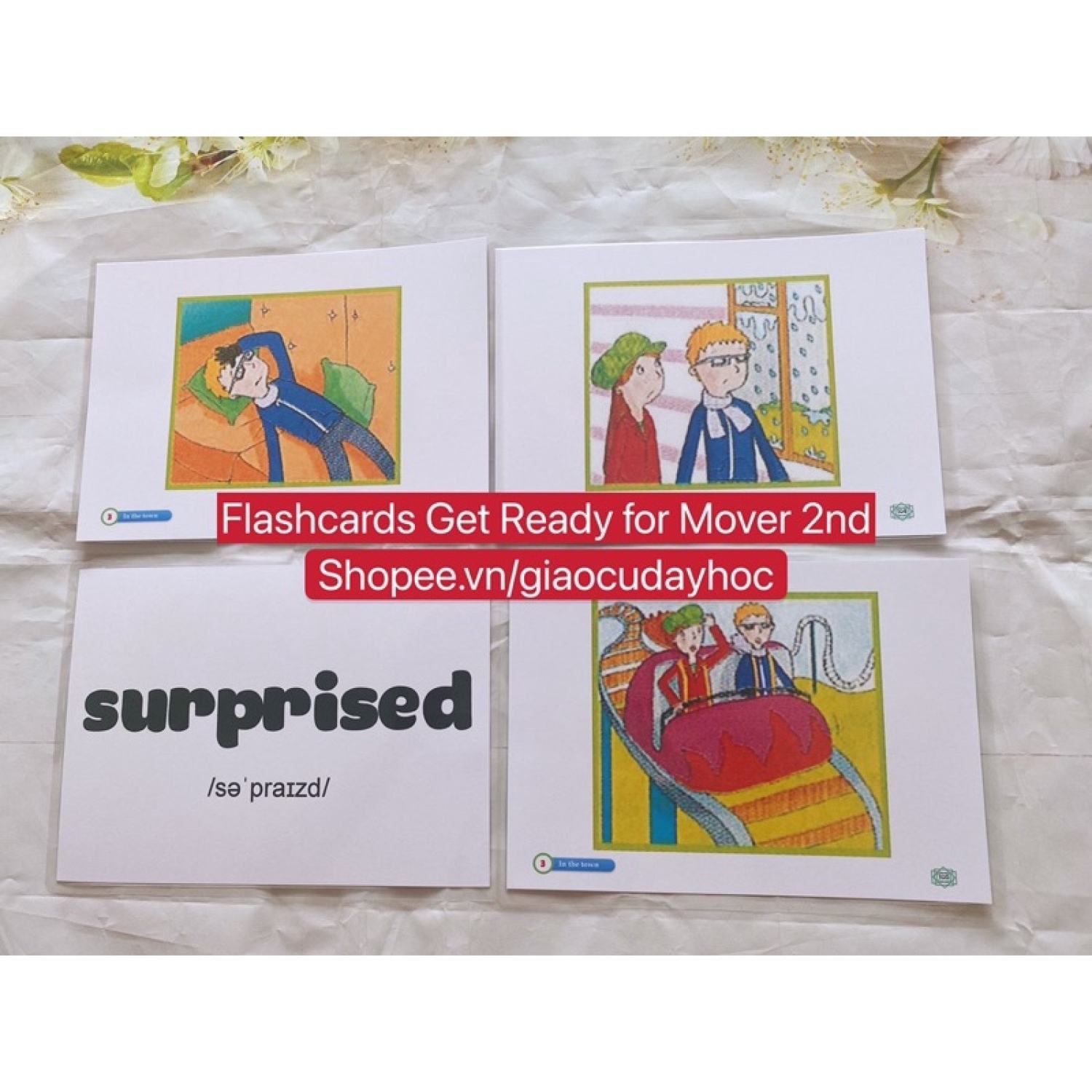 Flashcards Get Ready For Mover luyện thi Cambridge