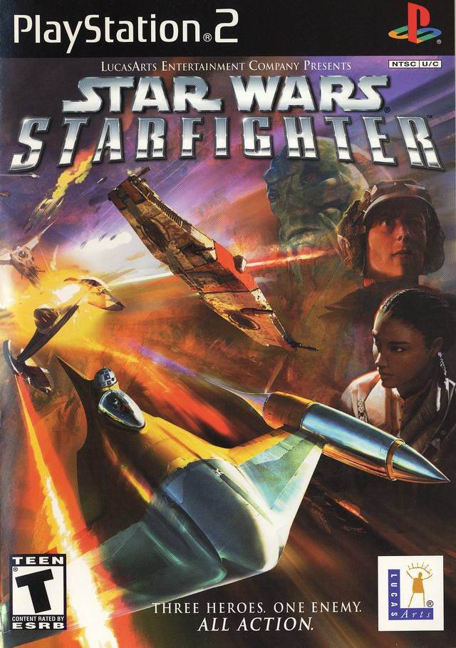 Game ps2 star wars starfighter