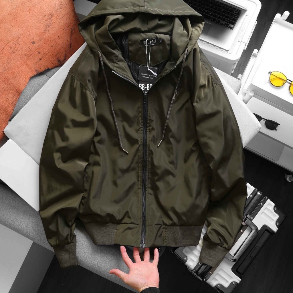 [BigSize] ÁO KHOÁC DÙ Nam BB - Boiz Form BigSize 90 -130kg | Mẫu 1