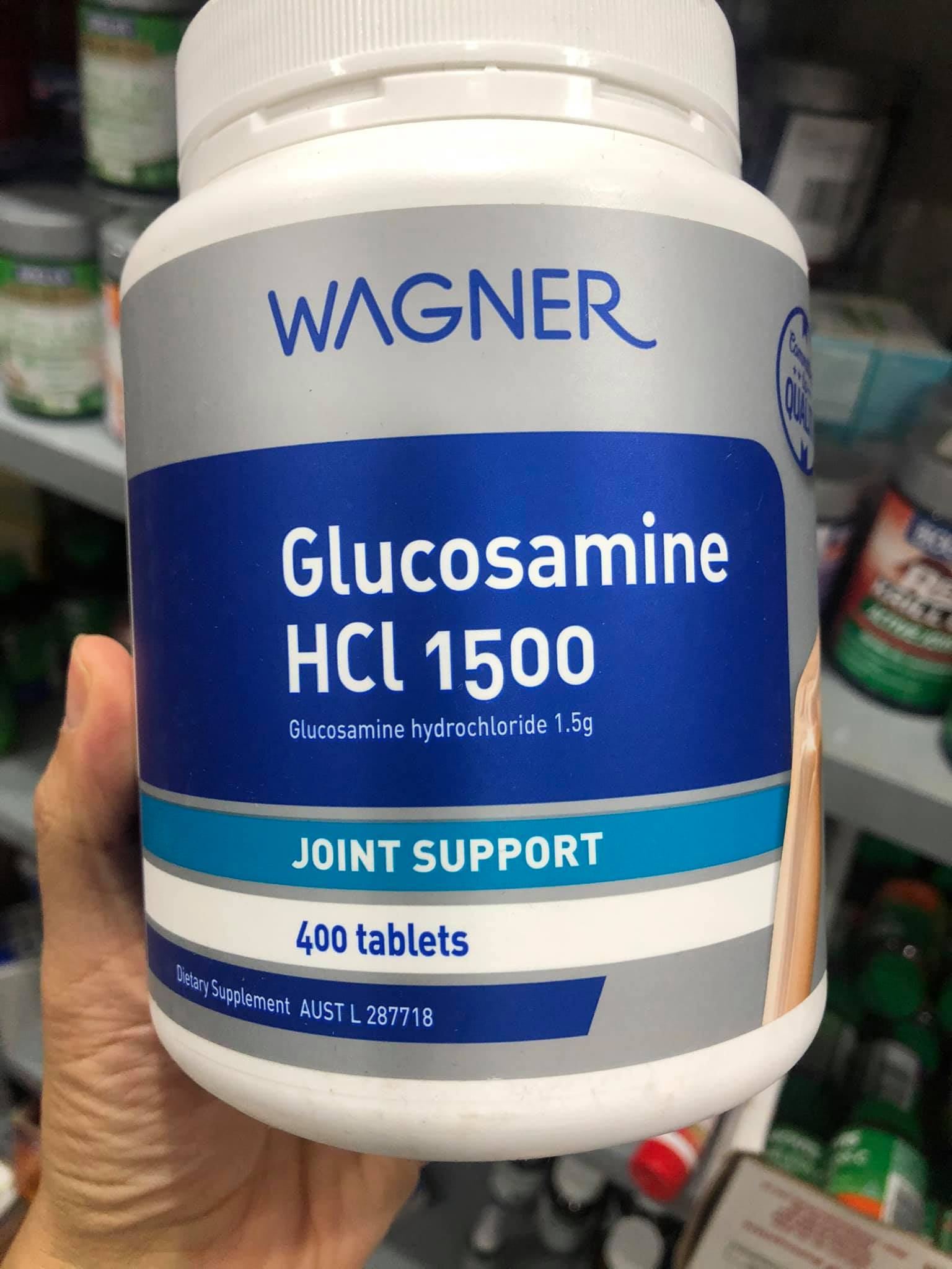 bổ khớp Wagner Glucosamin HCL 1500 Joint Support