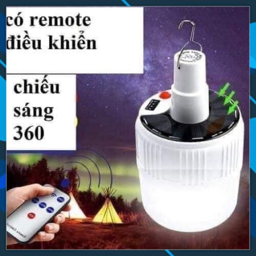 Bóng đèn tích điện thông minh có Remote 150W, Bóng Đèn Tích Điện, Bóng đèn tích điện 150w cao cấp Đèn Tích Điện Bóng Đèn Led Tích Điện Bi dùng được 6 đến 8 giờ