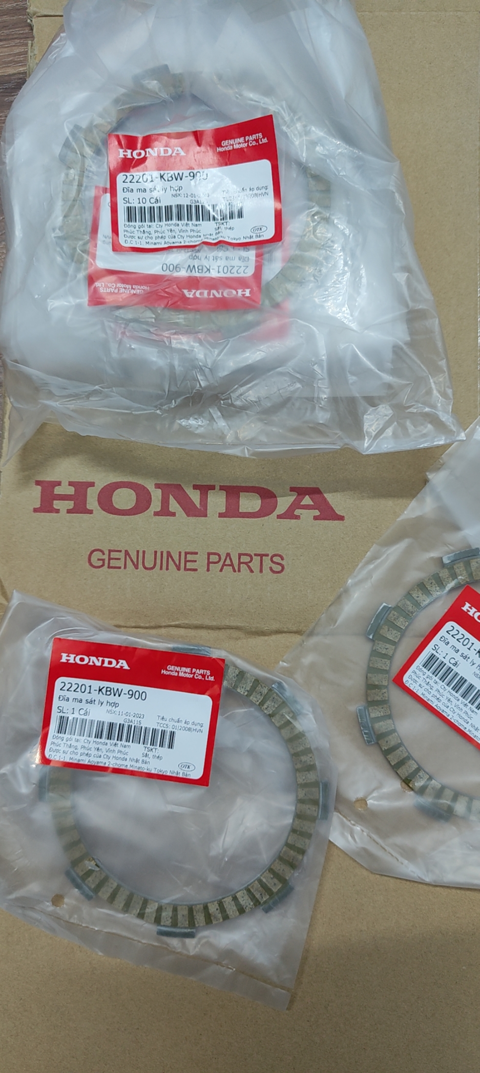 Bố nồi DREAM ,WAVE Honda 22201KBW900)