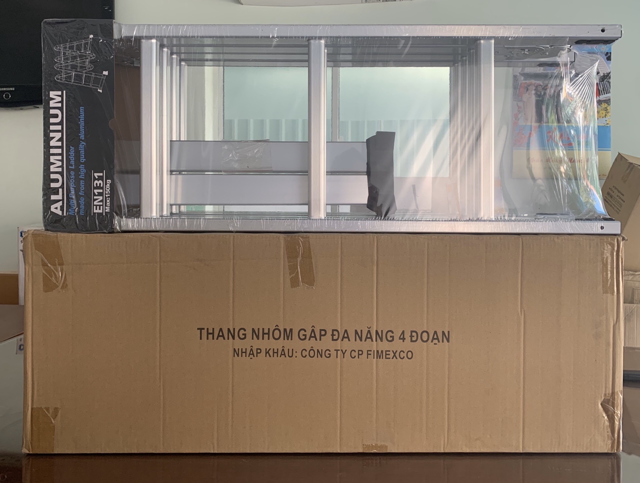Thang nhôm xếp Karlis