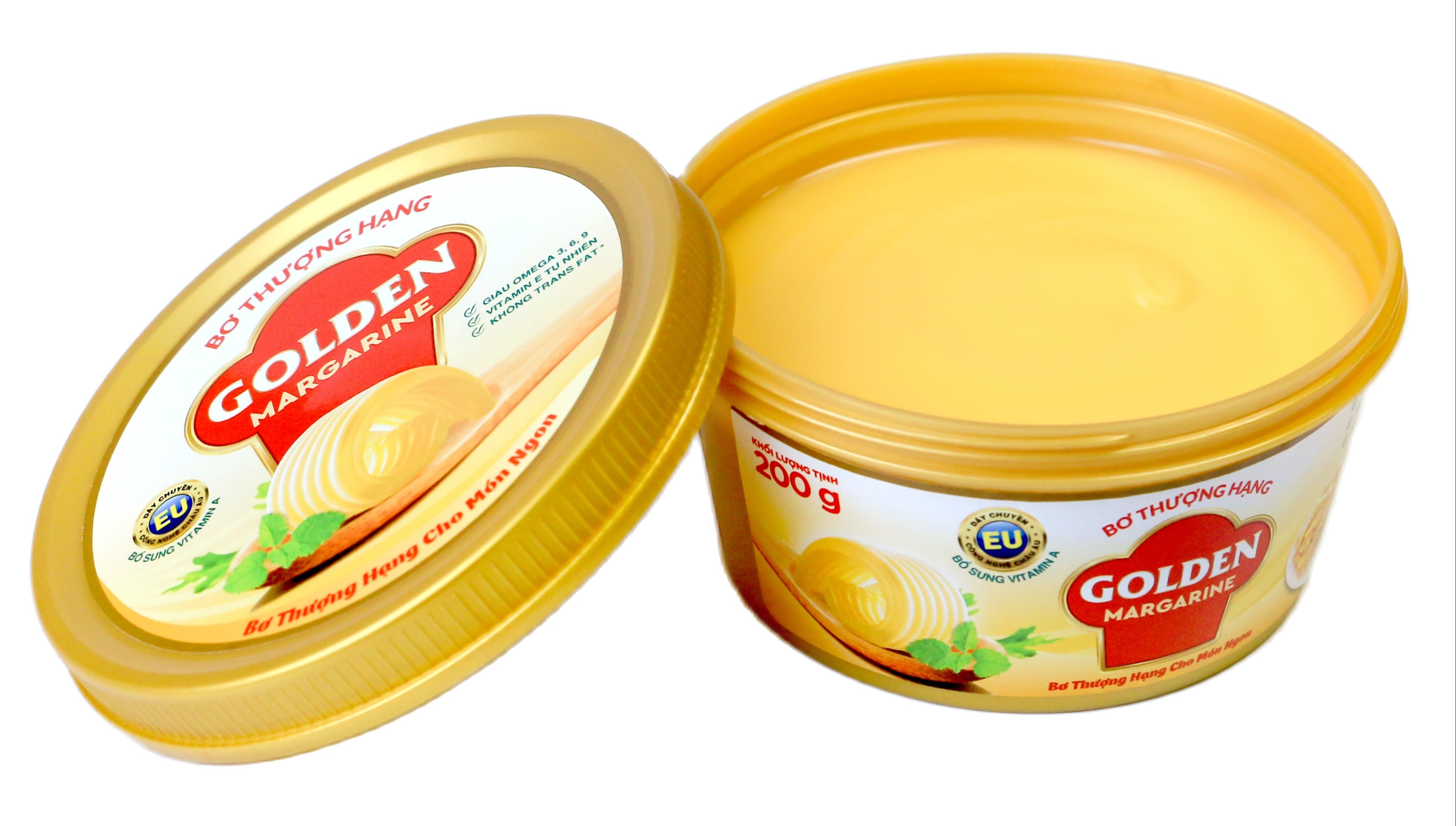 {Đơn 199k tặng hộp bơ -399k tặng vá gỗ} Bơ Thượng Hạng Golden Margarine 200g