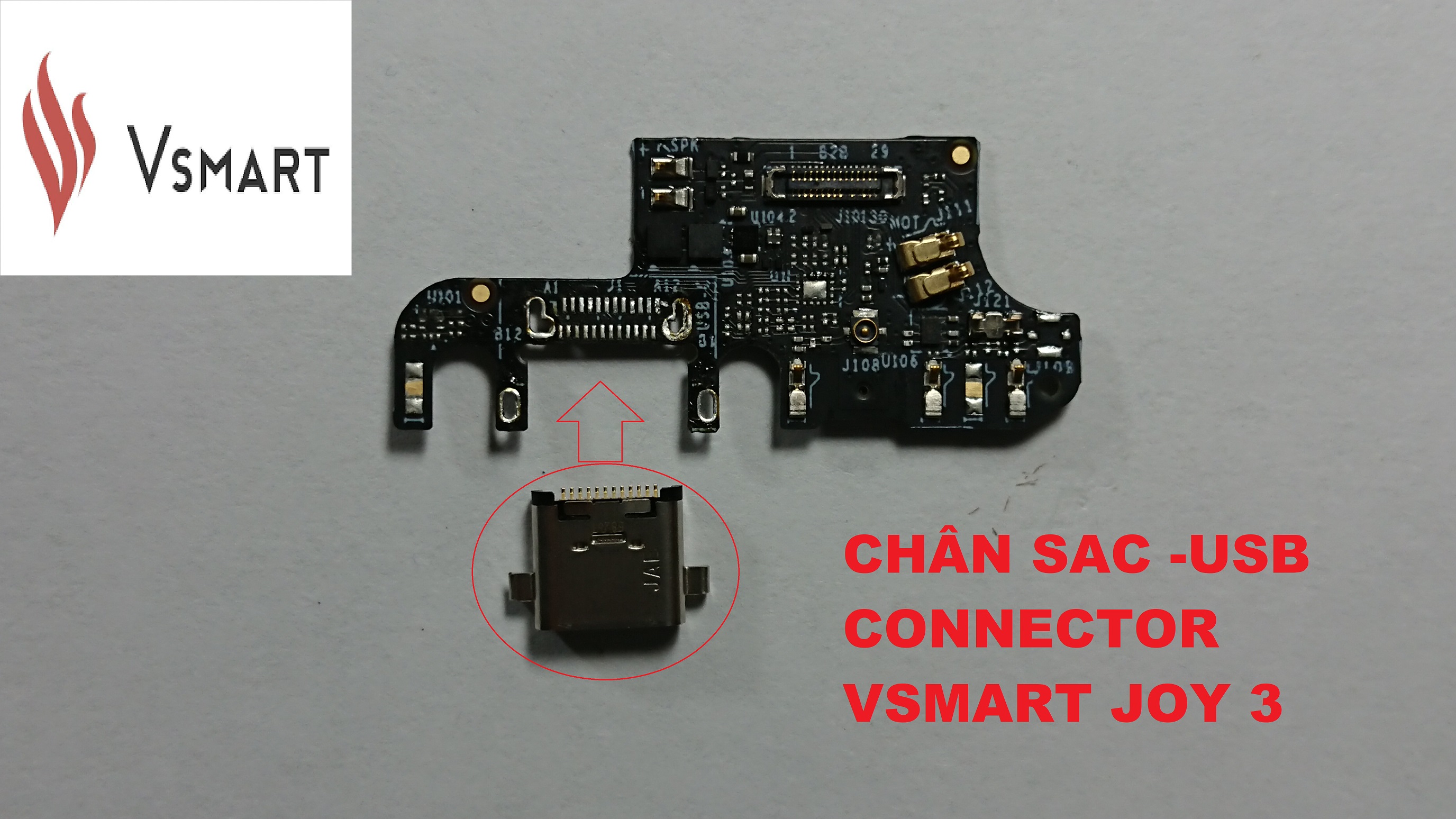 [HCM]CHÂN SẠC-USB CONNECTOR VSMART JOY 3