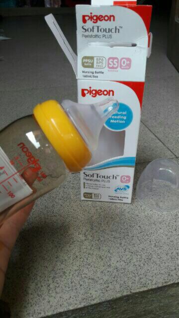 Bình Sữa Pigeon Plus Ppsu 160Ml - 240Ml