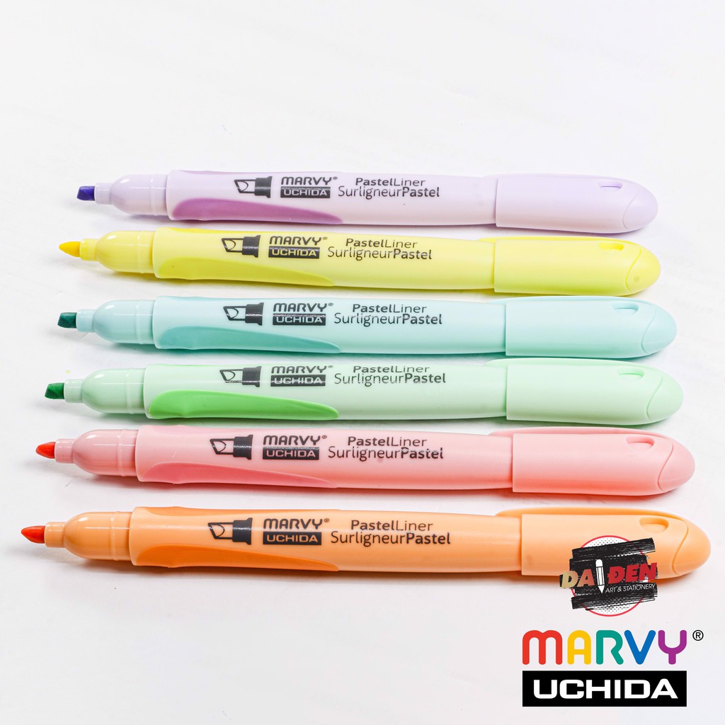 [HCM]Bút Hight Light Pastel Tone Marvy