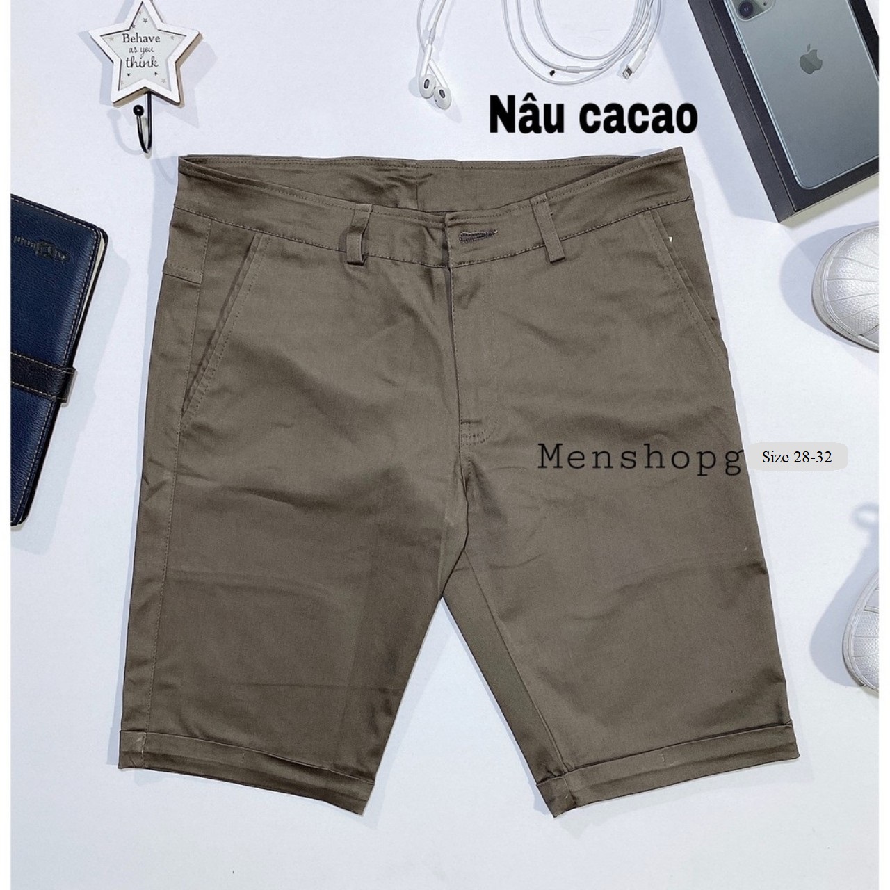 [HCM]Quần Sọt Kaki Nam Co Giãn Cao Cấp