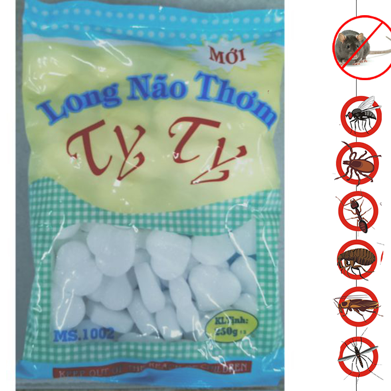 Long não đuổi chuột, đuổi côn trùng thơm hình trái tim bịch 250g