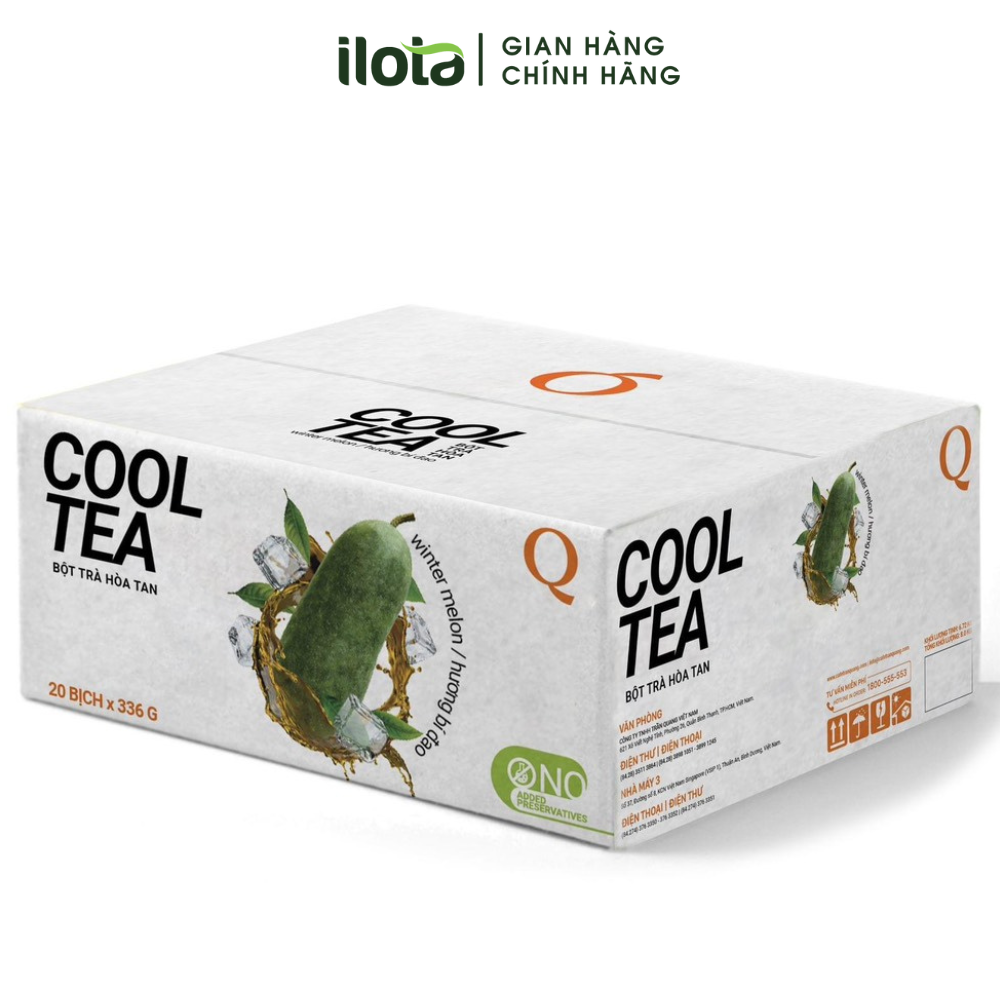 Bột TRÀ BÍ ĐAO hoà tan 3 in1 Trần Quang (24 * 14gr)