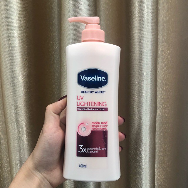 Sữa dưỡng thể trắng da chống nắng Vaseline Lotion Thái Lan 350ml