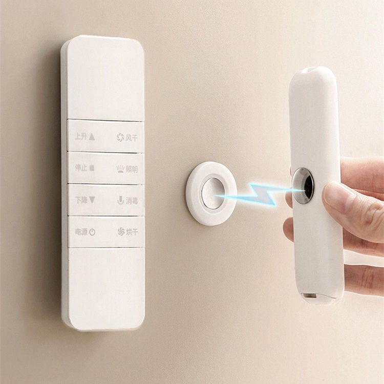 Nam châm mini dán tường, nam châm tròn, miếng dán nam châm treo remote gắn tường tiện lợi