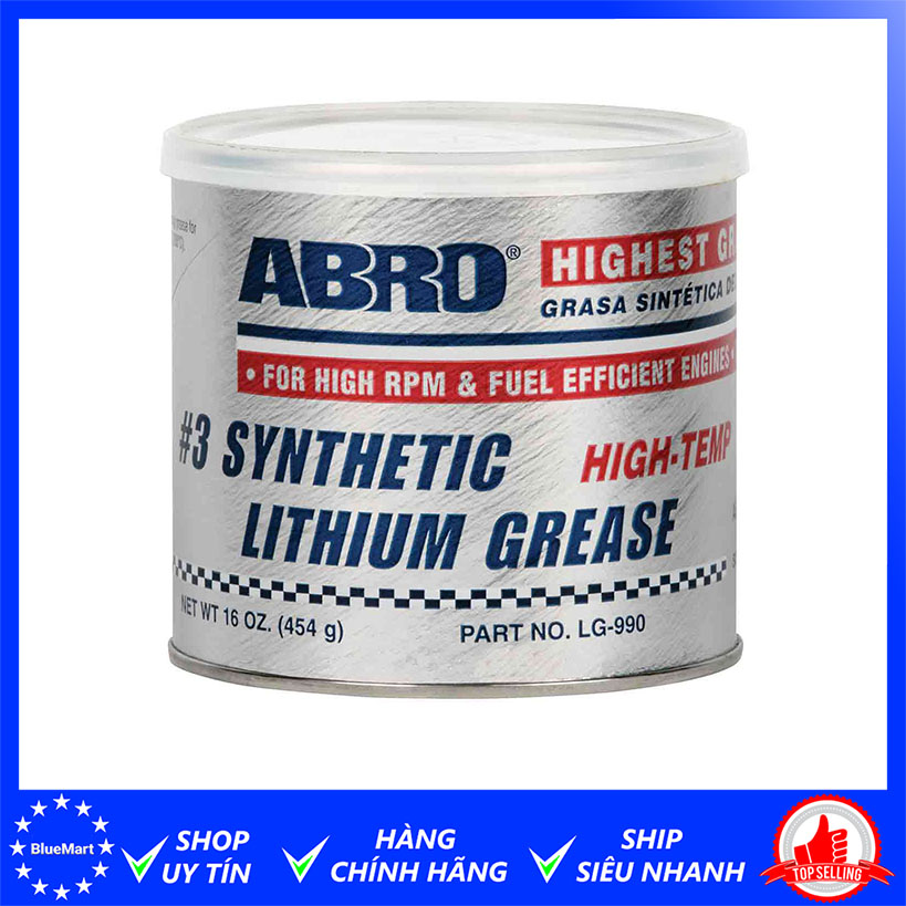 Mỡ bò tổng hợp Synthetic Lithium Grease Abro Mỹ